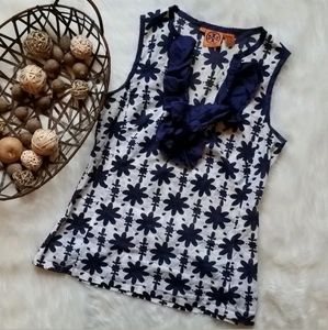 Tory Burch Sleeveless floral top